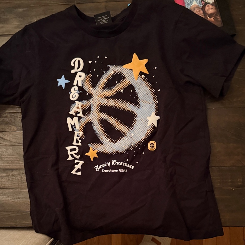 Dreamerz Kids Starry Night Black T-Shirt